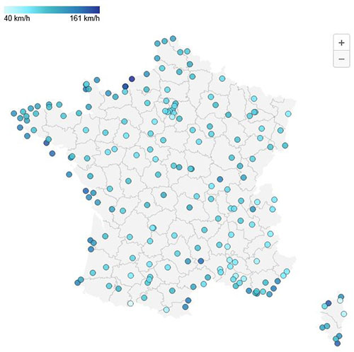 Lire la suite à propos de l’article Tempête « Benjamin » 23 – 24 octobre 2025